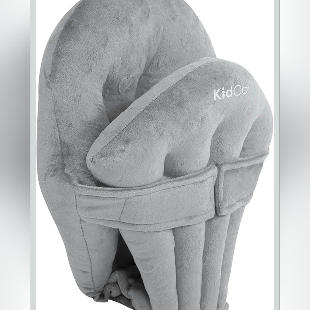 KidCo Gray Plush Baby Support Pillow